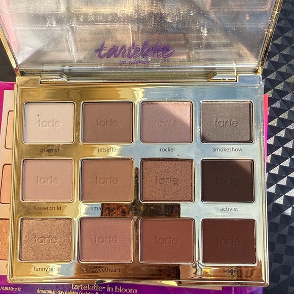 Tarte Tartelette In Bloom Eyeshadow Palette - Warm Neutrals - Picture 2 of 2